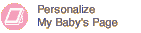 Personalize Baby's Page